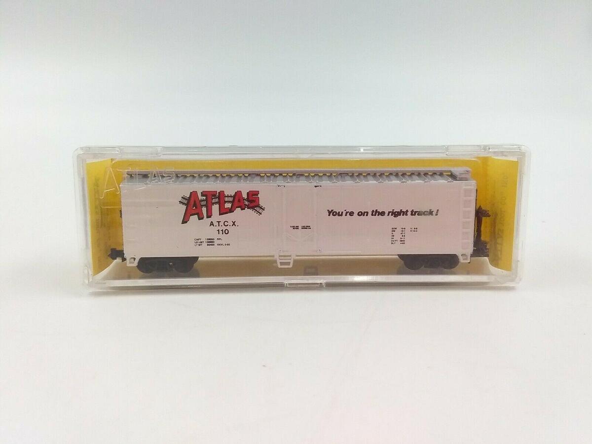 Atlas 3669 N Scale ATCX Box Car #110