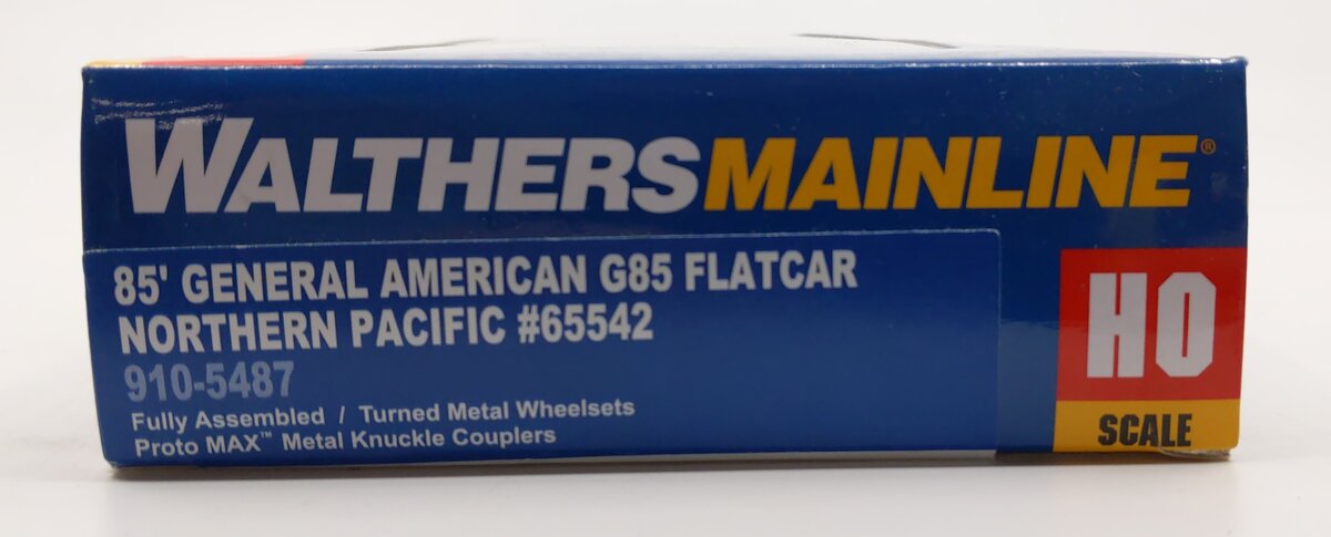 Walthers 910-5487 HO Scale Northern Pacific G85 Flatcar #65542