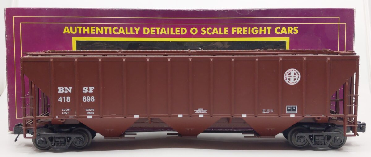 MTH 20-97284 O Gauge BNSF PS-2CD High Sided Hopper Car #418698