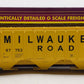 MTH 20-97285 O Milwaukee Road PS-2CD 3-Bay Covered Hopper #97753