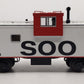 MTH 20-91563 O Gauge SOO Line Extended Vision Caboose #50