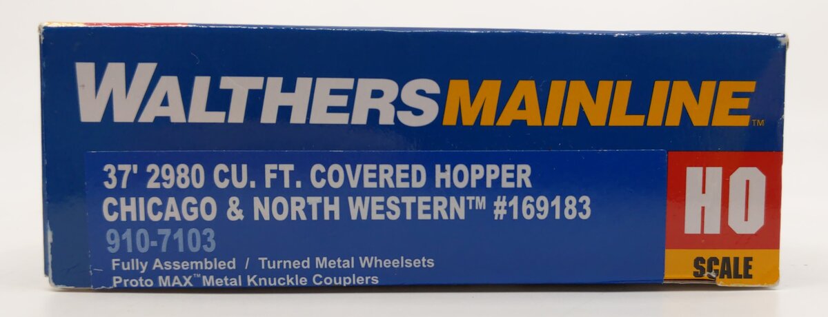 Walthers 910-7103 HO CNW 37' 2980 Cu. Ft. Covered Hopper #169183