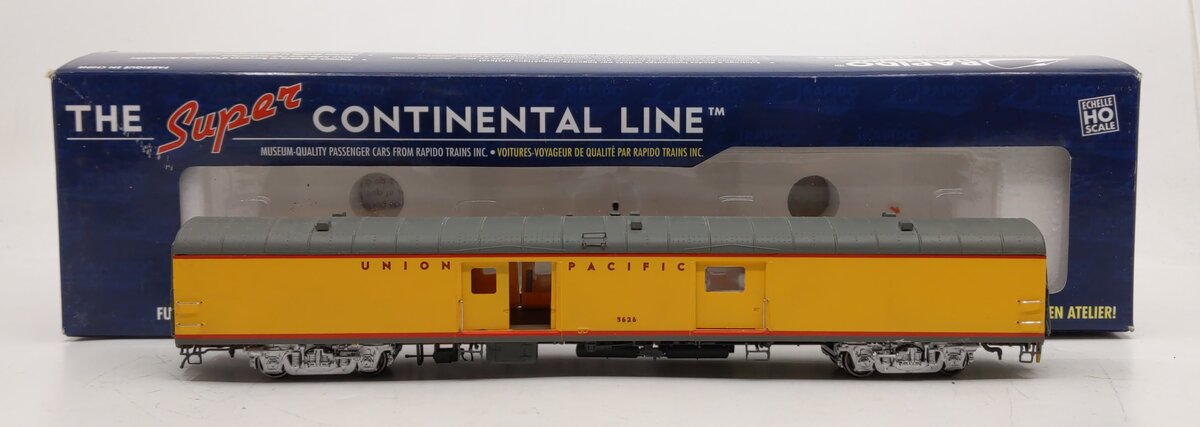Rapido Trains 106090 HO Union Pacific 73' 6" Smooth Side Baggage-Express #5626 EX/Box