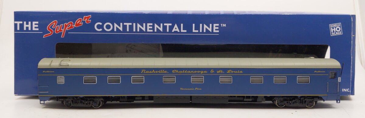 Rapido Trains 113025 HO Nashville Chattanooga & St Louis 6-4-6 Sleeper