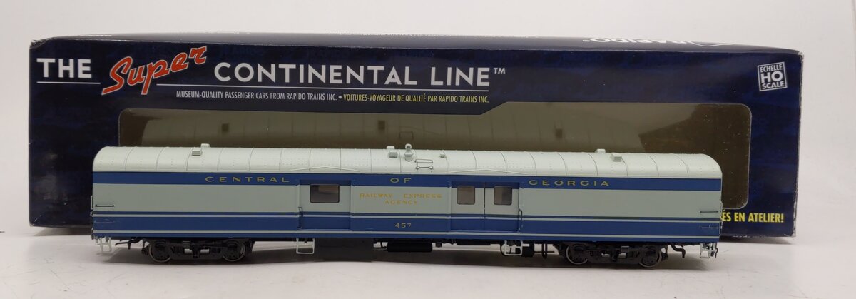 Rapido Trains 106200 HO Central of Georgia Baggage Express Car #457