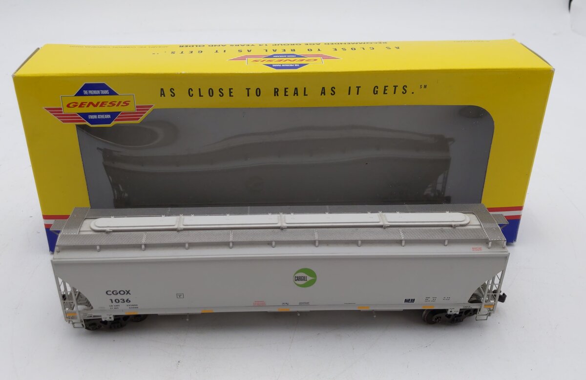 Athearn G4255 HO Scale Cargill Trinity 5161 Cu.Ft. Covered Hopper #1036 NIB