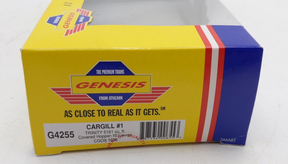 Athearn G4255 HO Scale Cargill Trinity 5161 Cu.Ft. Covered Hopper #1036 NIB