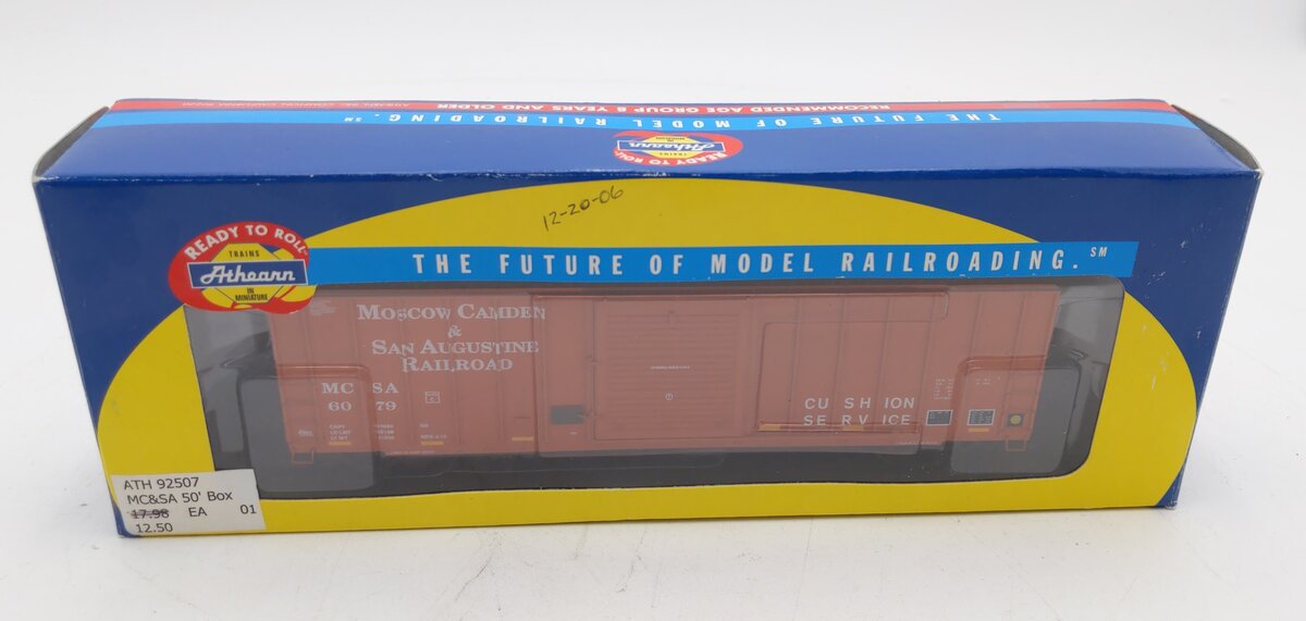 Athearn 92507 HO MC&StA RTR 50' FMC 5347 Box #6079