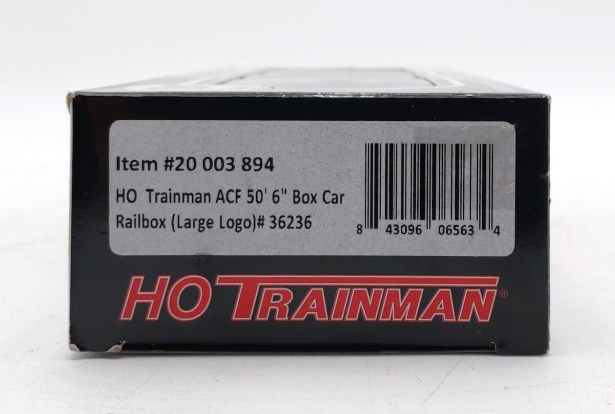 Atlas 20003894 HO Railbox (Large Logo) Trainman ACF 50' 6