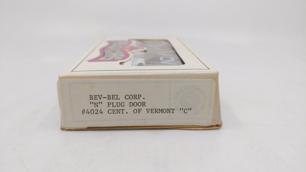 Bachmann by BevBel 4024 N Scale Central Vermont Plug Door Box Car #402501