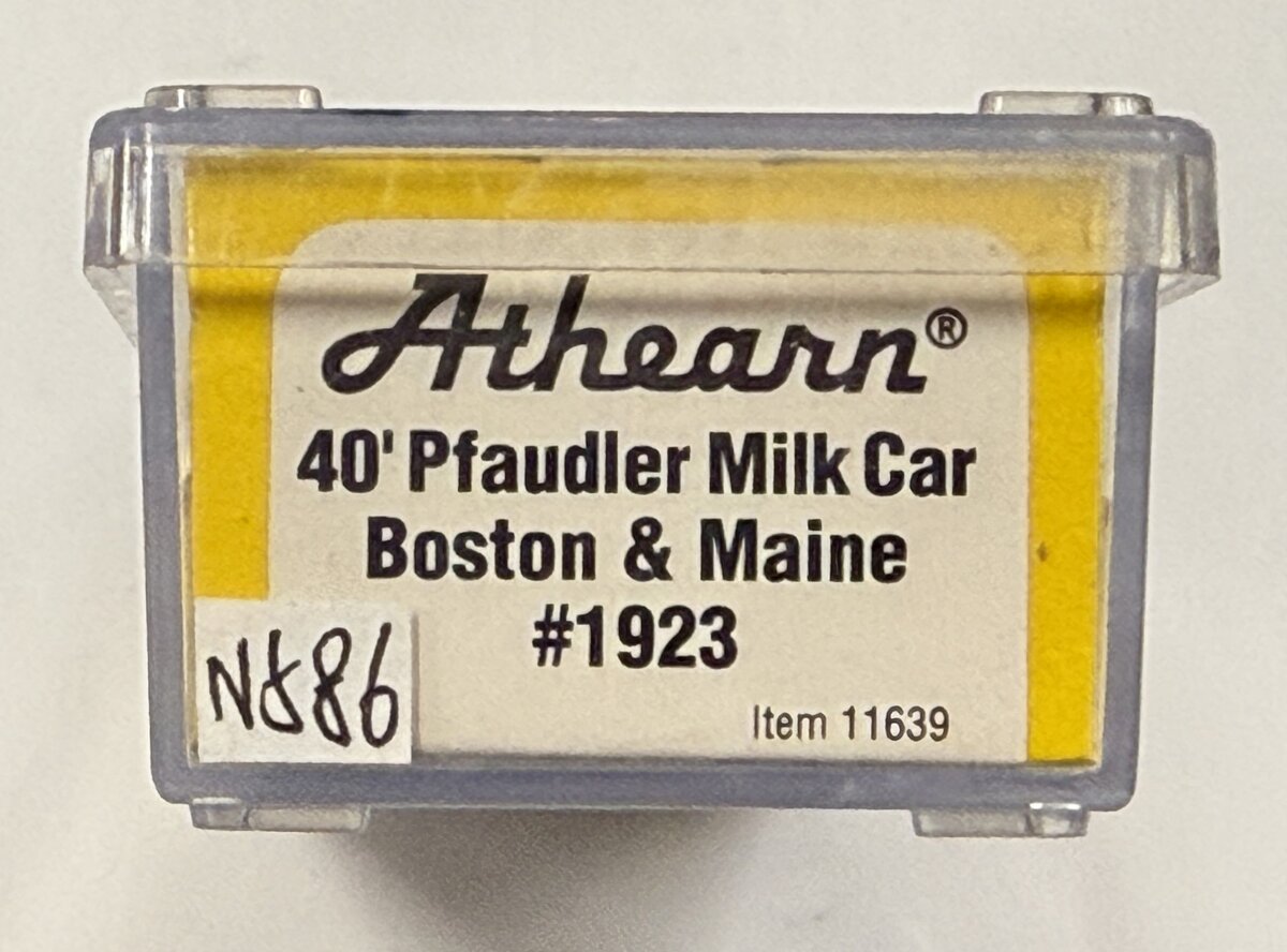 Athearn 11639 N Boston & Maine 40' Milk Car #1923