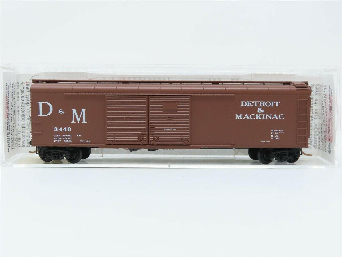 Micro-Trains 07900030 N Scale D&M 50' Double Door Wagon Top Boxcar #3440 LN/Box
