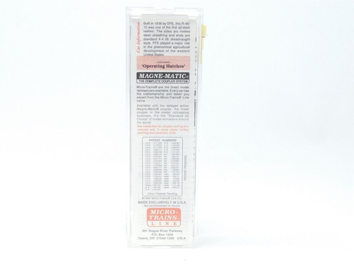 Micro-Trains 05900010 N Pacific Fruit Express 40' Steel Side Ice Reefer #40400