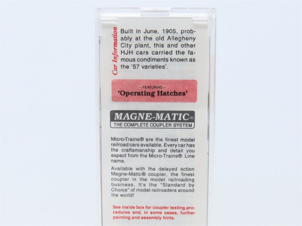 Micro-Trains 05800050 N Scale Heinz 36' Wood Sheathed Ice Reefer #484 NIB