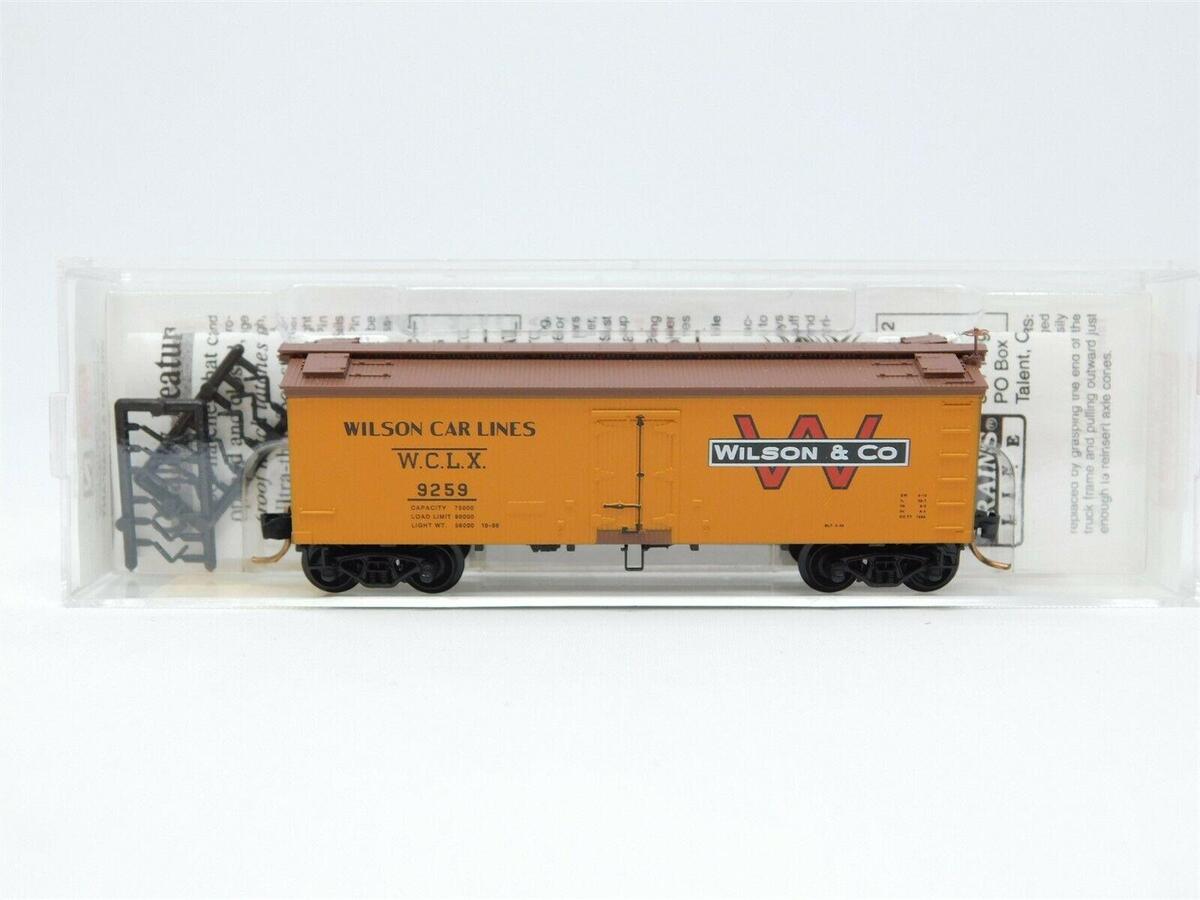 Micro-Trains 05800540 N Wilson & Company LX 36' Wood Sheathed Ice Reefer #9259 LN/Box