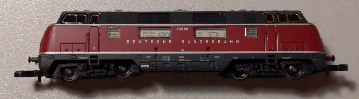Marklin 81176 Z Scale "Blauer Enzian" Express Diesel Passenger Train Set