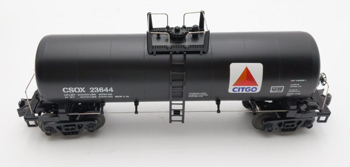 MTH 30-73397 O Citgo Modern Tank Car #23644