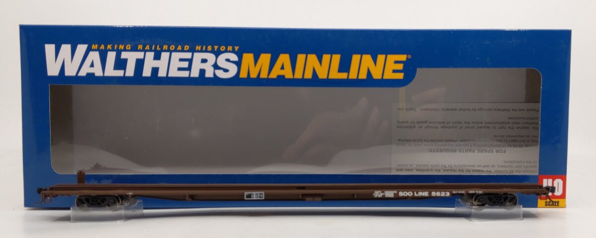 Walthers 910-5491 HO Scale SOO Line 85' General American Flatcar #5623