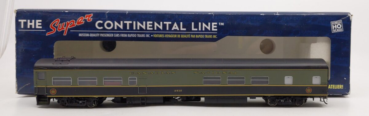 Rapido Trains 103009 HO Canadian National Cafe-Bar-Lounge #2512