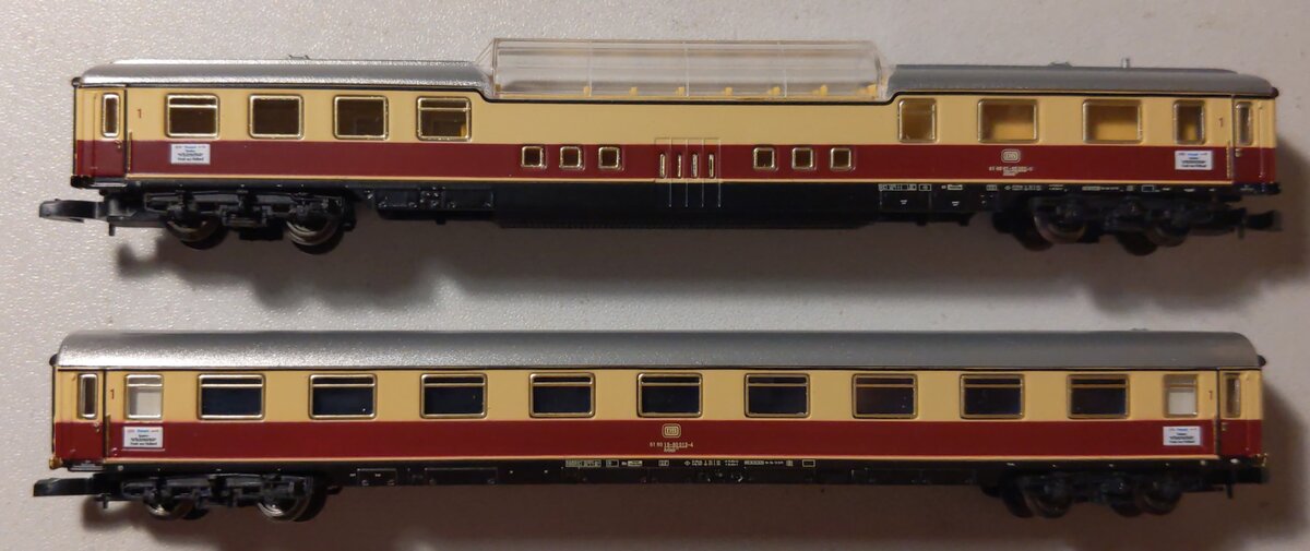 Marklin 87269 Z German Federal Railroad DB Rheingold Passenger Set