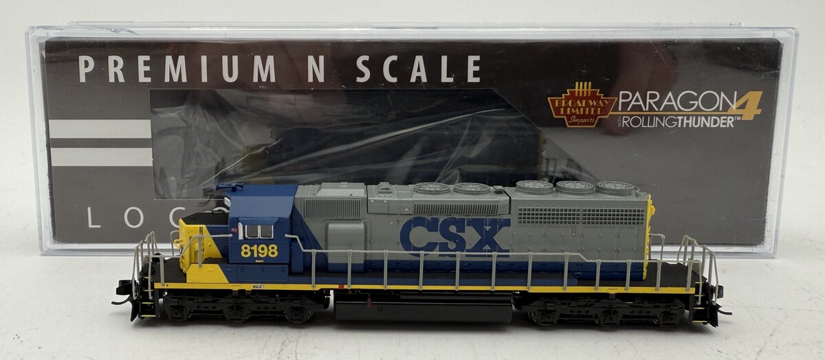 Broadway Limited 6196 N CSX EMD SD40-2 Diesel Locomotive with DCC/Sound #8198