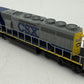 Broadway Limited 6196 N CSX EMD SD40-2 Diesel Locomotive with DCC/Sound #8198