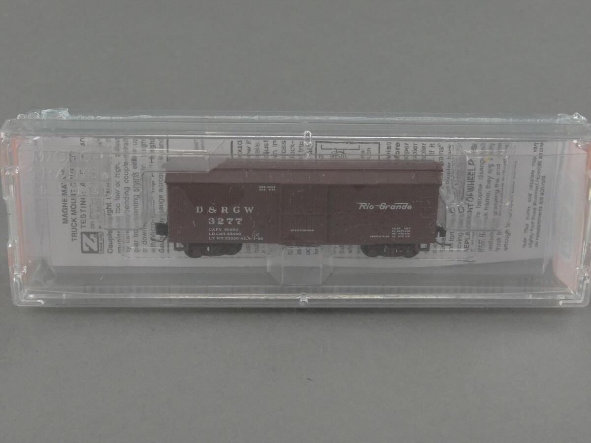 Micro-Trains 80000120 Nn3 DRGW 30' Single Door Boxcar #3277 LN/Box