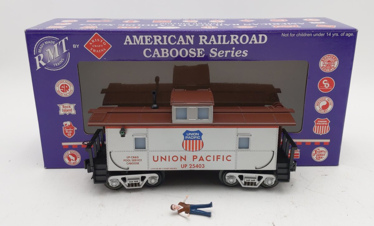 RMT 96917 O Union Pacific Silver Caboose #25403