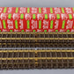LGB 1060 G Scale 600mm 24" Brass Rail Straight Track (Box of 12) LN/Box