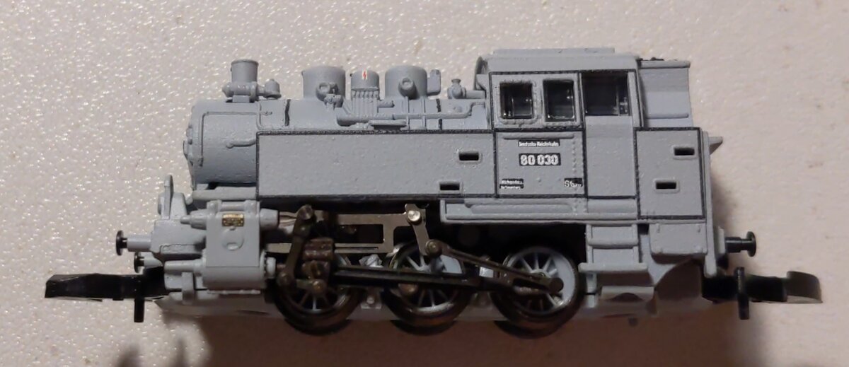 Märklin G 800 Locomotora de Vapor Serie 44 066+ Escala H0 Cartón #1 Locomotive c