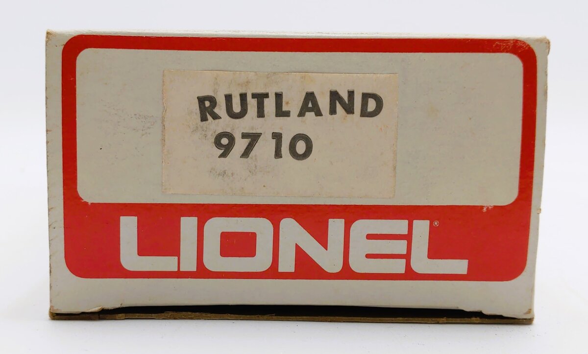 Lionel 6-9710 O Gauge Rutland Boxcar