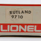Lionel 6-9710 O Gauge Rutland Boxcar EX/Box