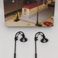 Lionel 6-12742 O And O27 Scale Illuminated Goose Neck Street Lamps (Set of 2) LN/Box