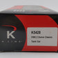 K-Line K5428 O Gauge Pennsylvania 3 Dome Classic Tank Car MT/Box