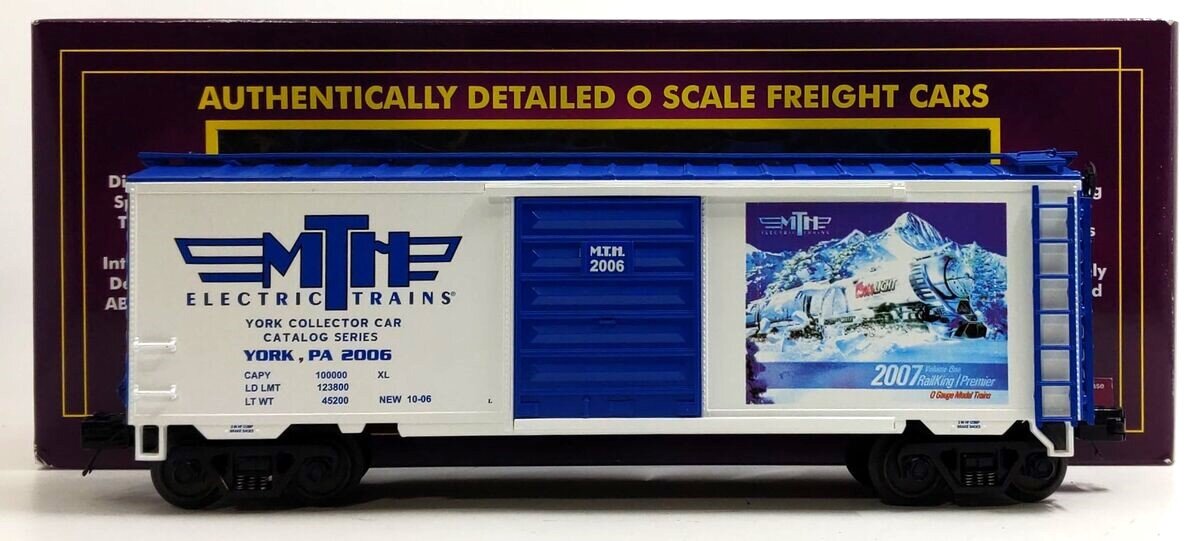 MTH 20-93348 O Gauge TCA Fall York 2006 40' Boxcar LN/Box