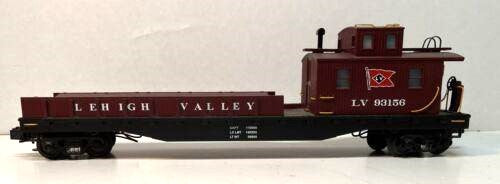 MTH 20-98223 O Gauge Lehigh Valley Crane Tender #93156 LN/Box