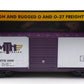 MTH 30-74347 O Gauge MTHRRC-2006 40' High Cube Box Car #2006 (Hi-Rail Wheels) NIB