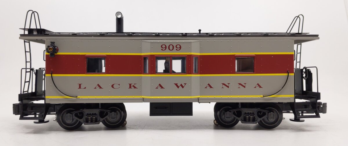 K-Line K612-1471 O Lackawanna Bay Window Caboose #909 LN/Box