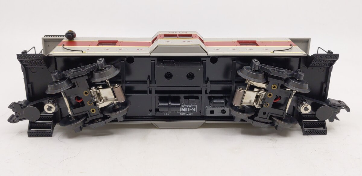 K-Line K612-1471 O Lackawanna Bay Window Caboose #909 LN/Box