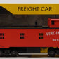 K-Line K616-4461 O Gauge Virginian Smoking Caboose #90120 LN/Box