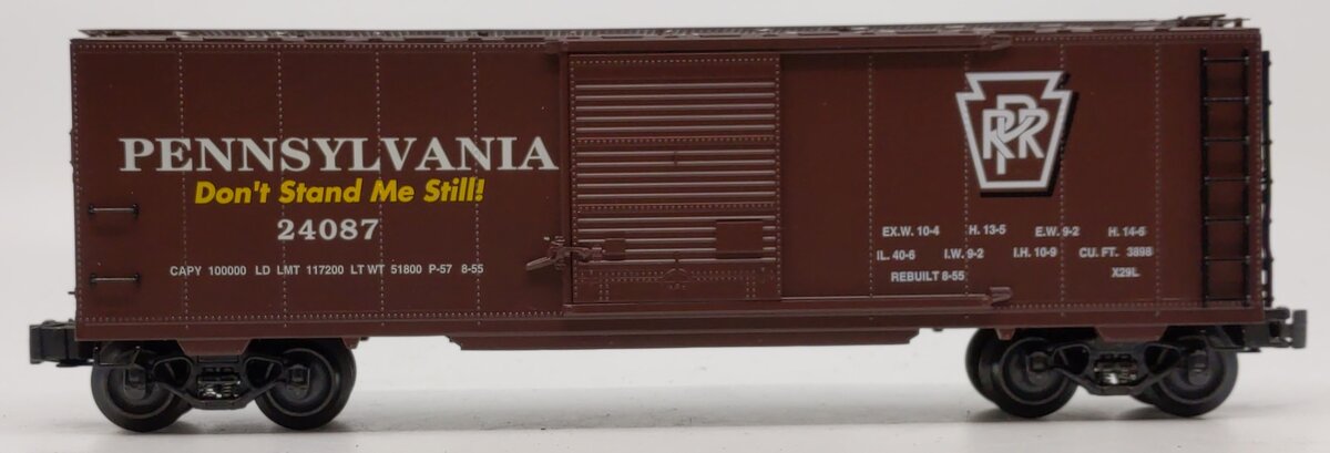 K-Line K751-1892 O Gauge Pennsylvania Diecast Boxcar #24087 EX/Box