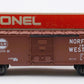 Lionel 6-9704 O Gauge Norfolk and Western Tuscan Boxcar LN/Box