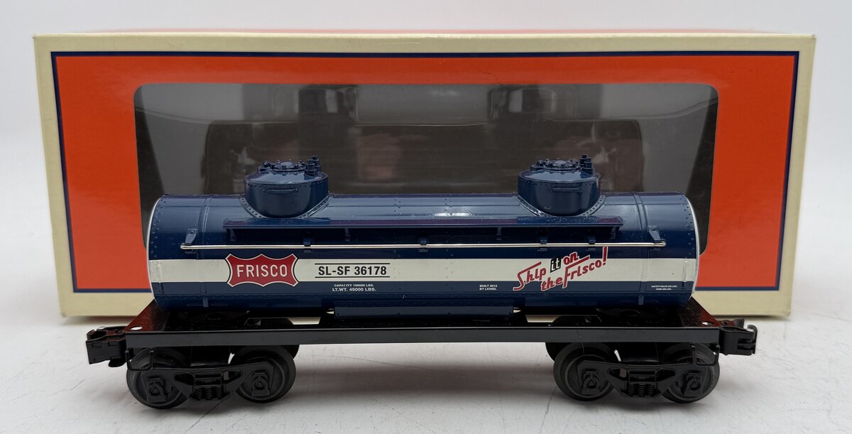 Lionel 6-36178 O Gauge Frisco 2-Dome Tank Car