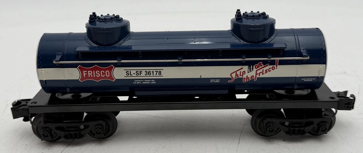 Lionel 6-36178 O Gauge Frisco 2-Dome Tank Car