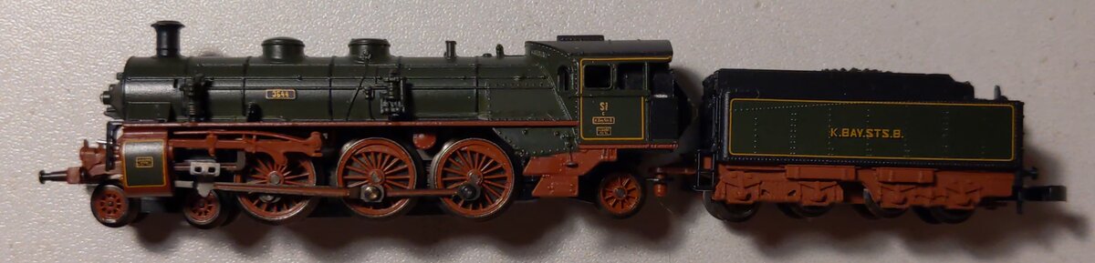 Marklin 88922 Z K.Bay.Sts.B. BR S 3/6 Steam Locomotive & Tender LN/Box