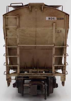 Atlas 3001102-7 Custom O Gauge NOKL Trinity Covered Hopper #13320 (3Rail) EX/Box
