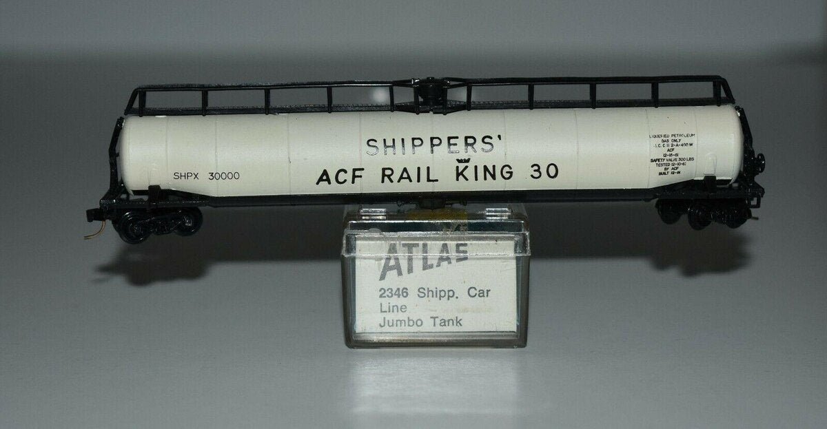 Atlas 2346 N Scale SHPX Jumbo Tank Car LN/Box