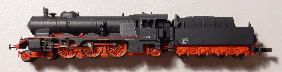 Marklin 88184 Z German Federal RR DB Class 18.1 Express Locomotive with a Tender