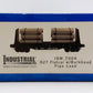 Industrial Rail 7004 O Gauge Union Pacific Bulkhead Flatcar w/ Pipe Load #42162 LN/Box