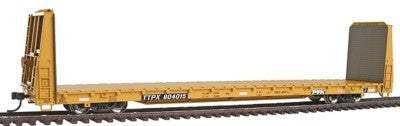 Atlas 20000858 HO TTX Trainman Bulkhead Flat Car #804015